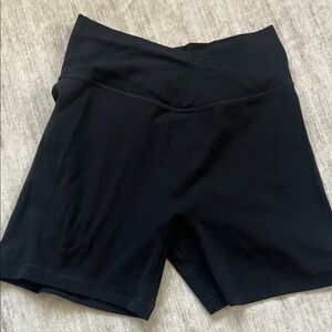 Scrunch Butt Black Women's Workout Short